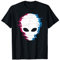 Trippy Rave Techno Alien 90er Trance Goa Festival T-Shirt