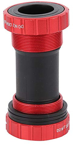 HERCHR Caja de Rodamiento para Biela de Bicicleta de Montaña, Eje de pedalier Ligero para Bicicleta de montaña con Platos y bielas Integrados