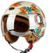 Adult Casco Moto Vintage Jet Casco Moto Jet con Visiera Parasole Cruiser Scooter Mezzo Casco Moto Caschi ciclomotore Approvati DOT/ECE per i Uomini e Donne M,M