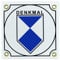 Sosenco - Denkmal Emailschild 12x12 cm - Denkmalschutz Hinweisschild Emaille Schild