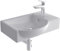 Alpenberger Mini Waschbecken I Bad Waschtisch Gäste WC | Keramik Handwaschbecken Klein | Modernes Einbauwaschbecken & Hängewaschbecken | Designer Wand Waschbecken für Moderne Waschplätze