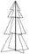 vidaXL Weihnachtsbaum Pyramide Christbaum Leuchtbaum Lichterbaum Weihnachtsbeleuchtung Weihnachtsdeko 160 LEDs Innen Außen 78x120cm