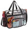 ONEGenug Durchsichtige Tasche Transparente Sporttasche, Stadion zugelassen, Klar Reisetasche Herren Damen Fitnesstasche