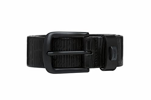Replay Herren Gürtel aus Leder, Black 098 (Schwarz), 95