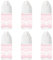 Pack of 6 Nail Glue, Extra Strong Quickly Dry Nail Tips Glue for Stick on Acrylic False Nail Tips - 3 ML * 6