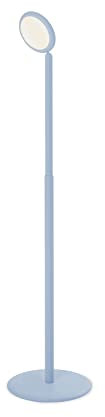 Tobias Grau PARROT Akku Leuchte Aluminium Light Blue 2700 – 2200 K,Energieeffizienz A++ A,8-100 Stunden Akkubetrieb,Höhenverstell- und drehbar,LP10-8, 140cm
