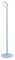 Tobias Grau PARROT Akku Leuchte Aluminium Light Blue 2700 – 2200 K,Energieeffizienz A++ A,8-100 Stunden Akkubetrieb,Höhenverstell- und drehbar,LP10-8, 140cm