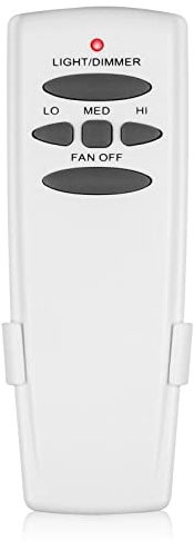 Prichor Universal Fan Remote Control with Light Dimmer for Hampton Bay Hunter, Suitable Replace UC7078T CHQ7078T CHQ8BT7078T RR7079T L3H2010FANHD L3H2014FANHD Fan-HD HD5