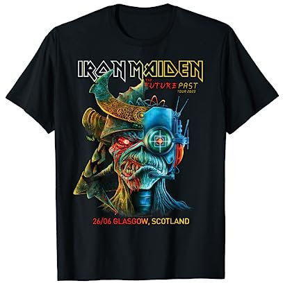 Iron Maiden - Future Past Tour Glasgow T-Shirt