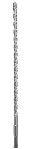 Broca de martillo rotativo SDS Plus de 12 x 1000 mm, broca de hormigón, broca de mampostería para hormigón, ladrillo y cemento (longitud: 1000 mm, 12 mm)
