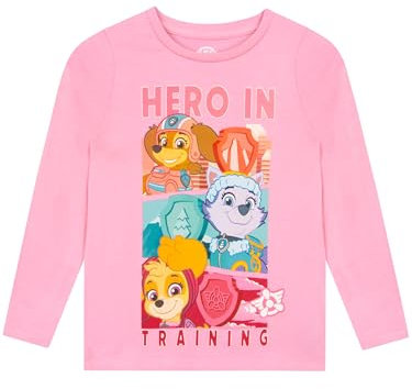 PAW PATROL Tshirt | Skye Langarmshirts Für Mädchen | Langarmshirt Mädchen Rosa 110