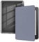 Case for 6 Kindle (10th Generation-2019 Release), Ultra Clear Soft Flexible Transparent TPU Back Cover with Auto Sleep/Wake for Kindle (MODEL NO. J9G29R), Dark Gray