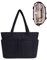 Wandering Nature Tote Bag for Women with Water Bottle Pocket Fit for Stanley Cup, Padded Cabin Tote with Laptop Compartment and Trolley Sleeve for Work Nurse School Travel Gym (Patent Pending)
