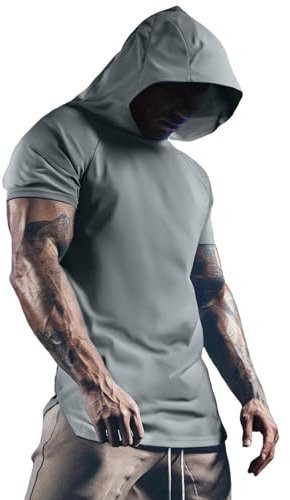 Camiseta sin mangas para hombre, manga corta, baloncesto, deporte, sudadera con capucha dividida, traje de apariencia para hombres, calentamiento, sudor, secado rápido, universitario, estudiante