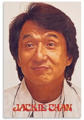 Jackie Chan Poster, Vintage, ästhetische Wandkunstdrucke, 30 x 45 cm