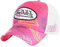 Von Dutch Casquette Trucker rose et blanche LE FUS | Unisexe, avec visière incurvée et fermeture Snapback | Casquettes originales Hat | pour homme ou femme | Casquettes en maille