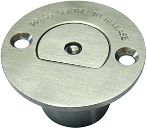 Ironmongery Solutions® Emergency Release Door Stop – 50mm, Satin Stainless Steel Finish, Premium Safety and Door Protection Fitting