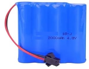Akku Pack 4,8 V 2000 mAh/7,2 V 1400 mAh, kompatibel for Fernbedienung Auto Spielzeug Power Werkzeuge AA Batterien(4.8V 2000mAh 1pcs)