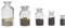 PureNature Apothekerglas klar, rund 250 ml