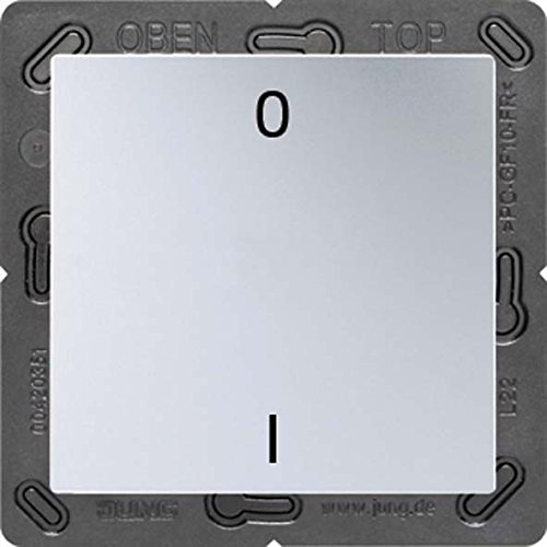 Jung ENOA590-01AL ENO Funk Wandsender, 2 Kanal mit Symbol 01