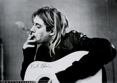 Poster Cobain Kurt (smoking) (Maxi - 91.5 x 61 cm)