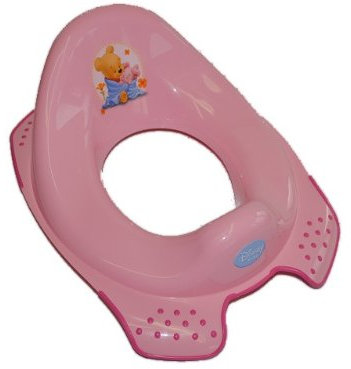 alles-meine.de GmbH Toilettensitz Winnie The Pooh - rosa pink Bär Toilettentrainer für Kinder