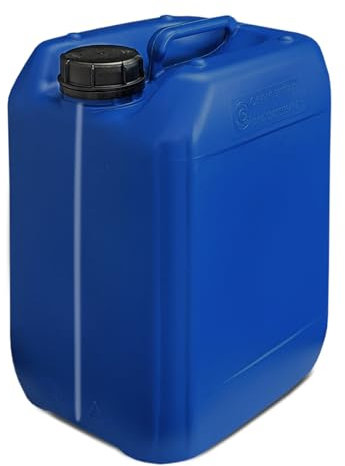 Bidon – Jerrican 10 L Bleu HDPE ouverture DIN 51 qualité alimentaire (22041)