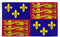 AZ FLAG - Flagge Königin Elisabeth I. Von England - 150x90 cm - Englische Fahne 100% Polyester mit Messing-Ösen - 110g