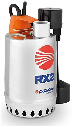 PEDROLLO Pompa Sommergibile Acque Chiare 0,5Hp RX m2 Galleggiante Magnetico 5m
