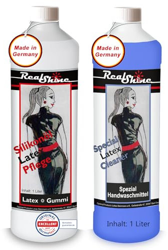 Optimal Products die bessere Lösung Latexpflege 1Liter + 1Liter Latexcleaner