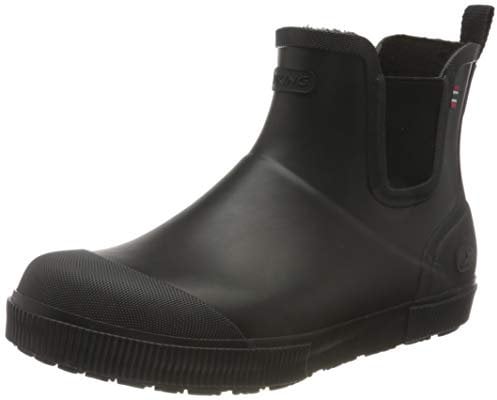 Viking Herren Praise Warm Kurzschaft Gummistiefel, Schwarz, 37 EU