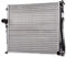 RIDEX Radiador refrigeración del motor para vehículos sin radiador de aceite Ancho de red 445mm Longitud de red 580mm Profundidad de red 24mm 470R0006