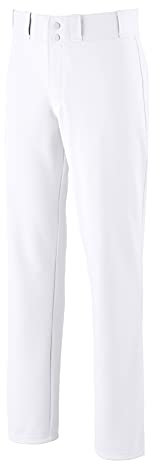 Mizuno Jungen Baseball Pant Youth Prospect Baseballhose, Weiß, Large