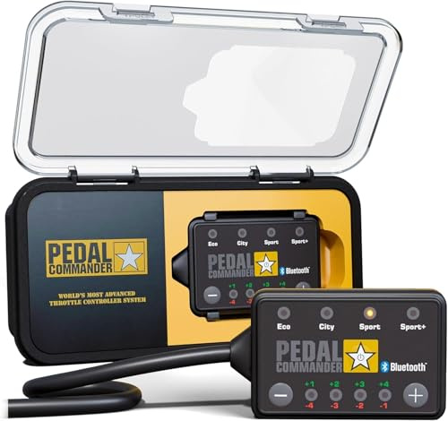 PEDAL COMMANDER für Ford Fiesta MK6 2002-2008 Zetec Titanium Style Flame und alle anderen Modelle 1.25L 1.3L 1.4L 1.6L 2L 16V TDCI ST150 Benzin und Diesel - GasPedal Tuning Zubehör