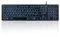 Perixx PERIBOARD-317R Kabelgebundene USB-Tastatur mit Hintergrundbeleuchtung – Großbuchstaben – dreifarbig beleuchtete LED – stilvolle runde Tastenkappen – DE QWERTZ-Layout
