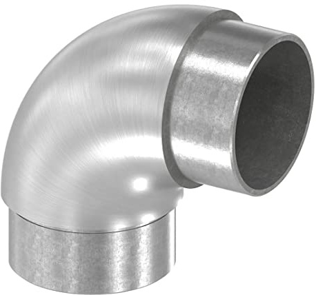 STEINBACHER© | Edelstahl Rohrbogen 90° eng, für 48,3x2,0mm, V2A