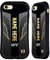 Head Case Designs Offizielle Personalisierte Individuelle UFC Schwarz Gold Trikot Fight Night Set Hybride Handyhülle Hülle Huelle kompatibel mit Apple iPhone 7/8 / SE 2020 & 2022