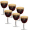 Westmalle Bicchieri da birra sul piede 33cl set di 6 - Birra Vetro 0,33 l - 330 ml