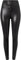 Newdvmmss Damen-Leggings aus Kunstleder mit Zwei-Wege-Reißverschluss im Schritt, Stretch, Leggings aus mattem Leder, Kunstlederhose