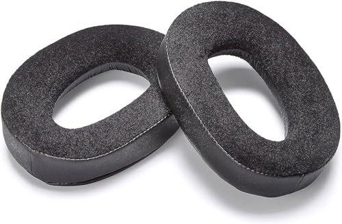 GSP300 Earpads Replacement Ear Cover Cushions Parts Accessories Compatible with Sennheiser GSP300 GSP301 GSP302 GSP303 GSP350 GSP370 GSP 300 301 302 303 350 370 Wireless Gaming Headsets (Black/Velour)