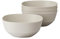 Mepal – Servierschale 4 Stück Silueta – Spülmaschinen- und mikrowellenfest – Salatschüssel – Tapas Teller – Geschirr – 750 ml – Nordic white