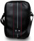 CG Mobile BMW Tasche BMTB8COMSCAKR 8 Schwarz Carbon Red Stripes
