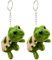 Carreneu 2pcs SchlüSselanhäNger SchildkröTe SchlüSselanhäNger SchildkröTe AnhäNger SchlüSselanhäNger Stofftier SchlüSselanhäNger SchildkröTe SchildkröTe PlüSch AnhäNger SchildkröTe PlüSch AnhäNger