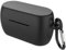Geekria Silikon-Schutzhülle, kompatibel mit Jabra Elite 3 Elite 4 True Wireless Ohrhörern, schützende Kopfhörer-Schutzhülle mit Schlüsselanhänger-Haken, Ladeanschluss, Front-LED sichtbar