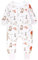 TupTam Baby Schlafsack mit Füßen und Ärmeln – Ganzjahres Schlafsack Baby 2.5 TOG, OEKO-TEX zertifiziert, Farbe: Waldtiere Bär Fuchs Hase Braun Rot, Größe: 68-74
