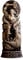 Stgbcst Odin Statue marteau de Thor sculptée en bois synthétique Ornements en résine Artisanat Mythologie Ornements de décoration Viking Statue de Thor Dieu Fantôme (statue marteau de Thor