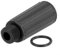 Air Compressor Oil Cap M15x1.5 Breathing Rod Vent Hat 15.5mm Plastic Black Pump Accessory Anti-Oil Injection Breather Valve