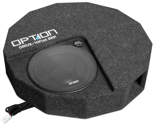Option Subwoofer Kit kompatibel mit Kia Ceed (Typ CD, Baujahr 2018-2025, kompatibel mit JBL-Soundsystem ab Werk) - Plug & Play Reserverad-Subwoofer inkl. Anschluss-Adapter