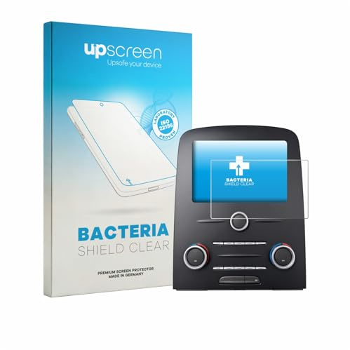 upscreen Antibakterielle Schutzfolie für Renault Scenic IV Intens Energy TCe 7 Klare Displayschutz-Folie