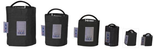 MDF® Latex-Free Infant Replacement Blood Pressure Monitor Cuff - Single Tube (MDF2020411) (Black (NoirNoir))